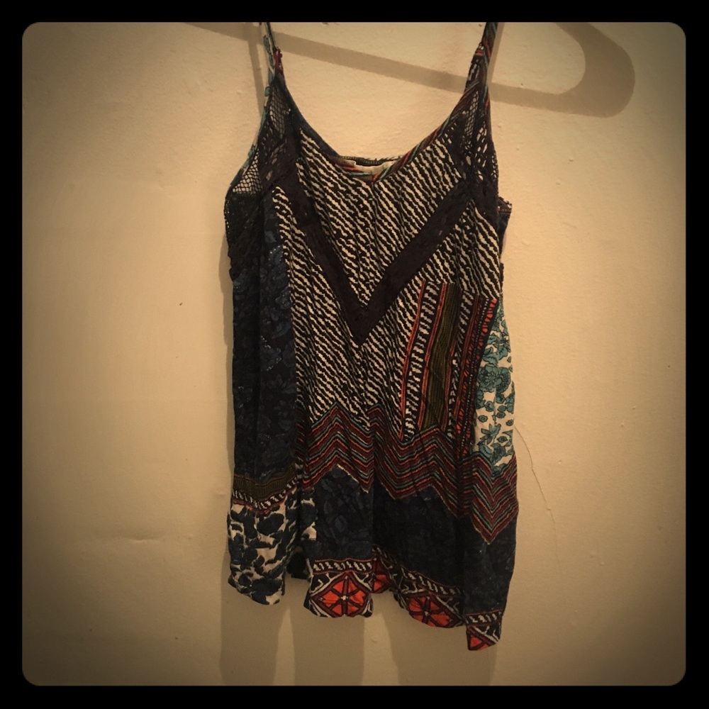 Urban outfitters tribal print tank!